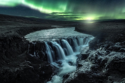 Kolugljúfur Canyon — Iceland waterfall